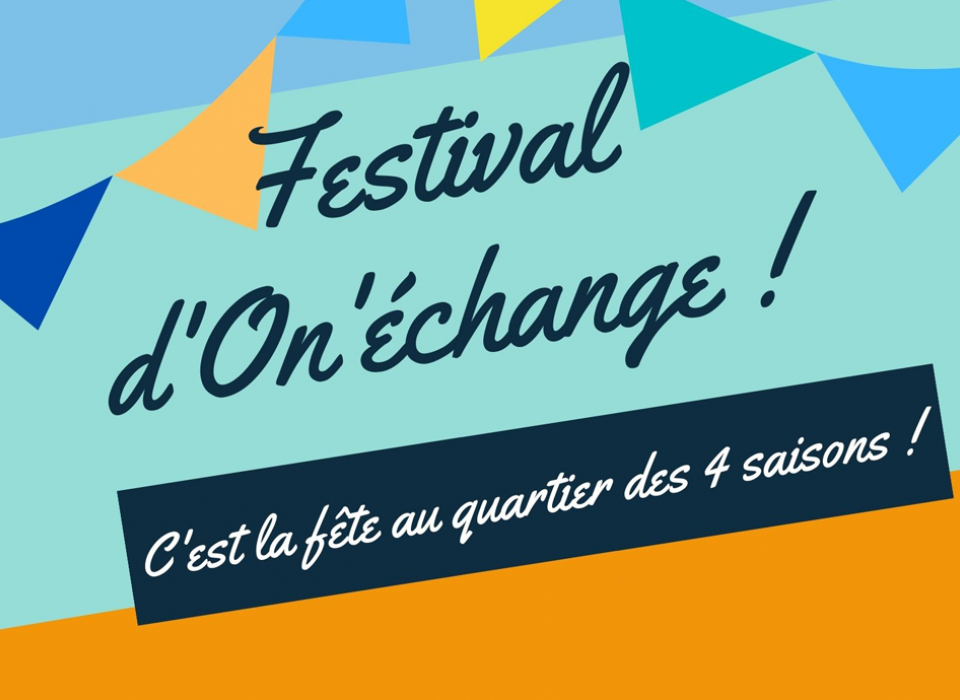 Affiche du festival d'On'échange le 17 juillet 2021 à Onet-le-Château-en-Aveyron